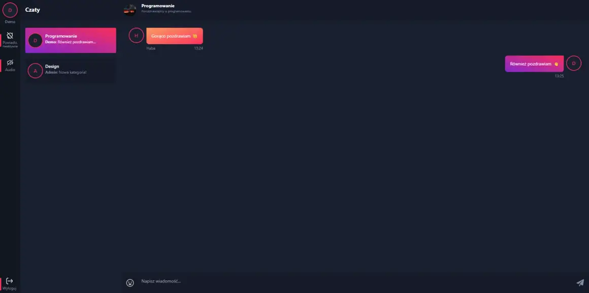 Zdjęcie projektu Chat App - Aplikacja do czatowania