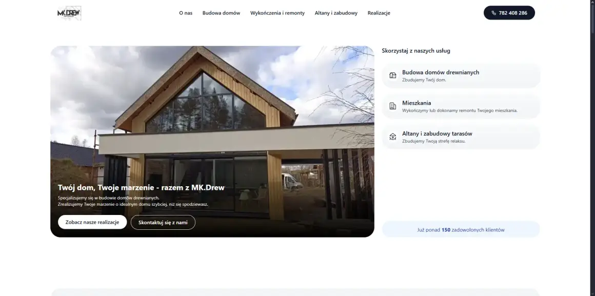 Zdjęcie projektu MKDrew - Wizytówka