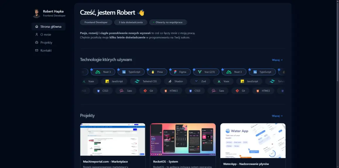 Zdjęcie projektu Portfolio