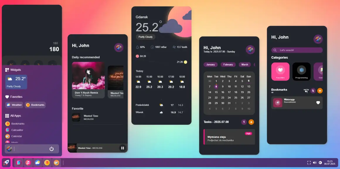 Zdjęcie projektu RocketOS - System