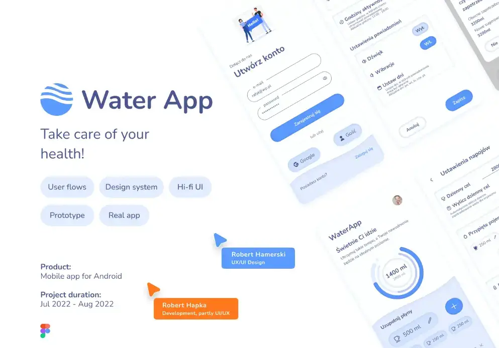 Zdjęcie projektu WaterApp - Nadzorowanie płynów